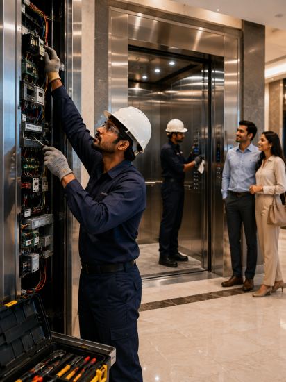 Service & Maintenance - Trogon Elevator - Sqaure - 1